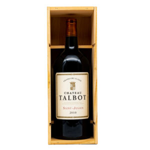 Château Talbot 2010 christal wine bar vaux
