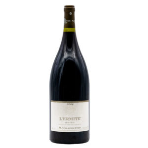 M. Chapoutier L'Ermite 2004 christal wine bar vaux